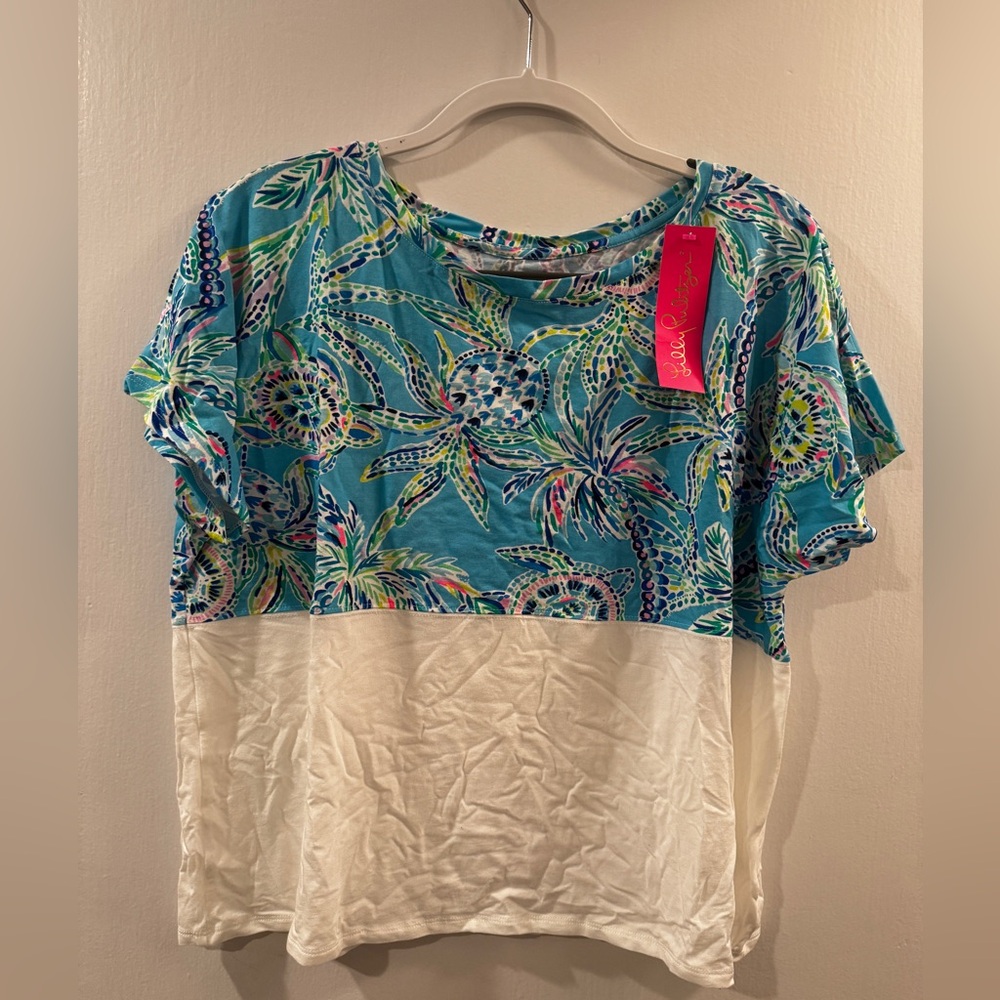 NWT Lilly Pulitzer Finn Cropped Top